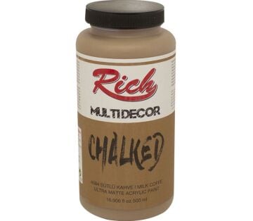 Rich Multi Decor Chalked Akrilik Boya 500ml. 4584 SÜTLÜ KAHVE