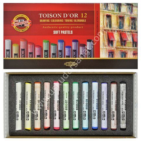 Kohinoor Soft Pastel Toison D'or 12 Renk 8512