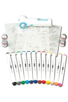 Serve Marker Airbrush Kit - 12 Adet Keçeli Kalem