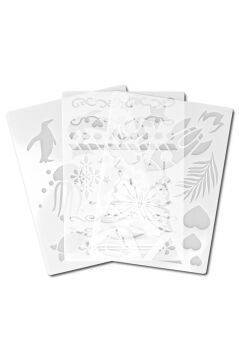 Serve Marker Airbrush Kit - 12 Adet Keçeli Kalem