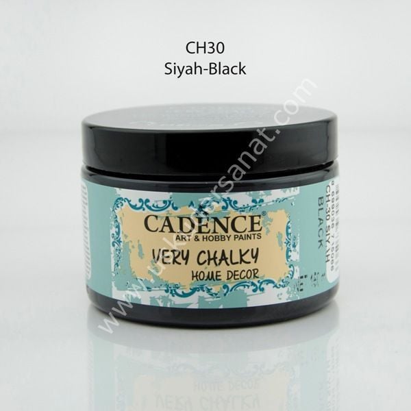 Cadence Very Chalky Home Decor CH30 SİYAH 150ml