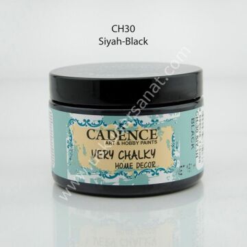 Cadence Very Chalky Home Decor CH30 SİYAH 150ml