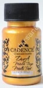 Cadence Dora Metalik Boya 50ml 122 Maya Gold