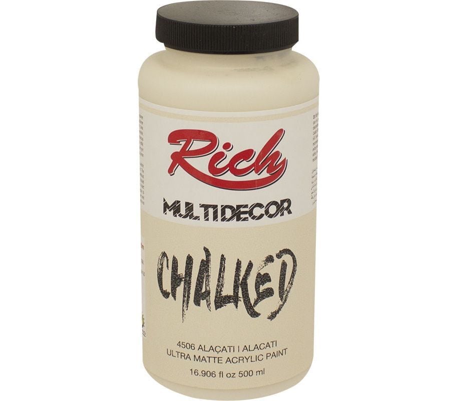 Rich Multi Decor Chalked Akrilik Boya 500ml. 4506 ALAÇATI