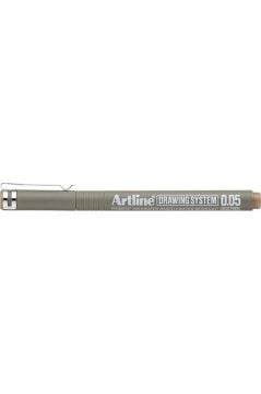 Artline Teknik Çizim Kalemi 0.05mm Pale Brown