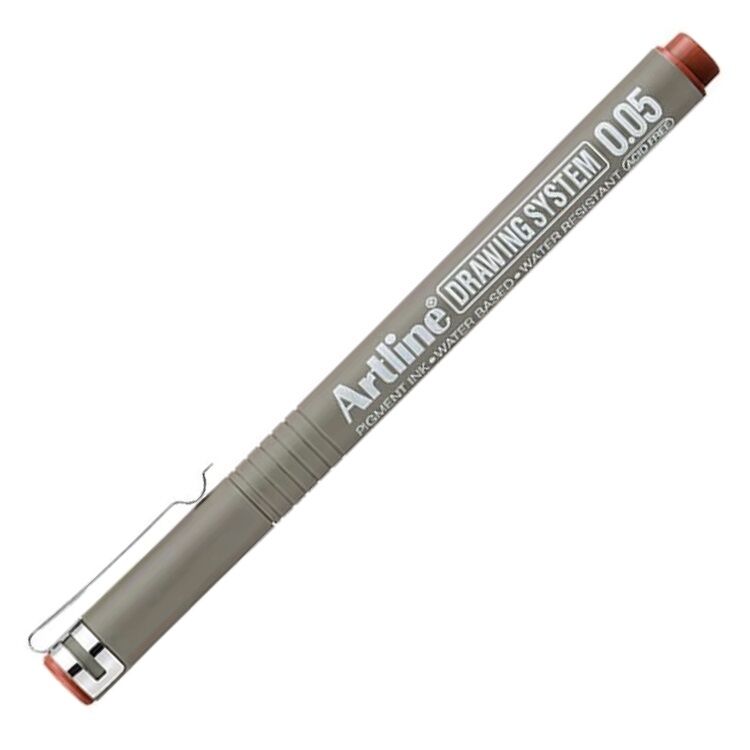 Artline Teknik Çizim Kalemi 0.05mm Sepia