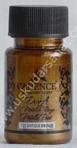 Cadence Dora Metalik Boya 50ml 125 Antique Bronze