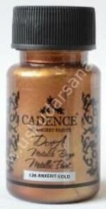 Cadence Dora Metalik Boya 50ml 126 Ankerid Gold
