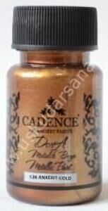 Cadence Dora Metalik Boya 50ml 126 Ankerid Gold