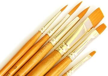 D.Rowney Simply Sentetik Fırça Seti 6 lı