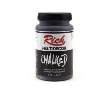Rich Multi Decor Chalked Akrilik Boya 250ml. 4588 ÇİKOLATA