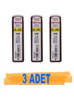Rotring Min 0,35 Mm Hb Versatil Kalem Ucu 3 Adet Hi Polymer Germany