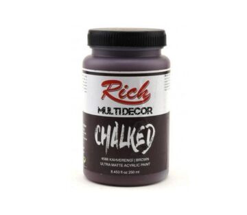 Rich Multi Decor Chalked Akrilik Boya 250ml. 4586 KAHVERENGİ