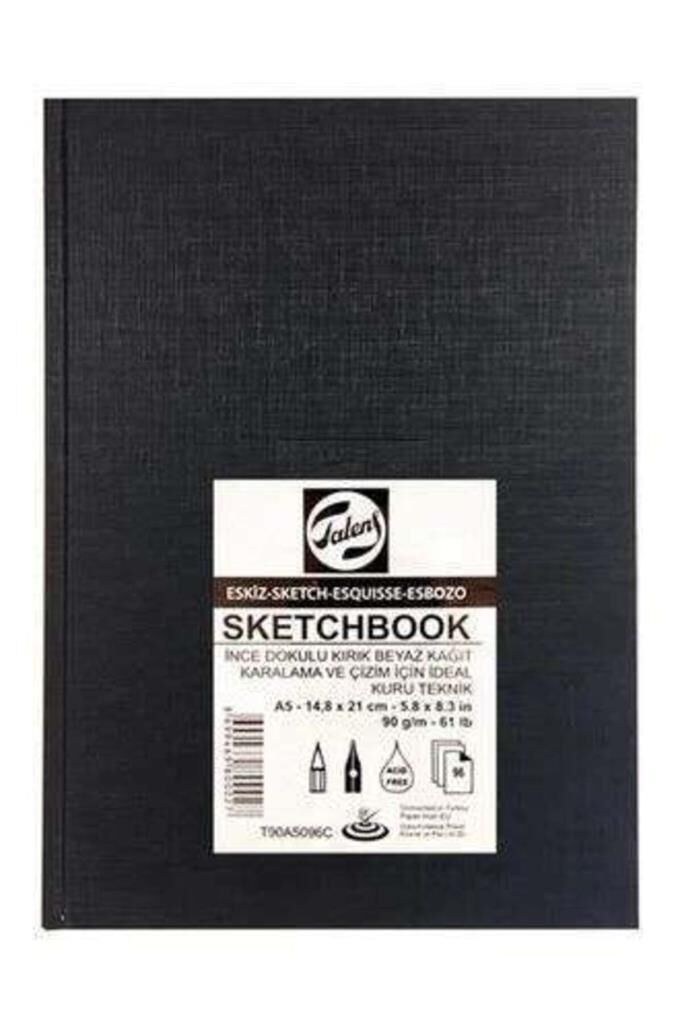 Talens Eskiz Defteri Sert Kapaklı A5 96Yp.90Gr. T90A5096C