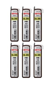 Rotring 0.35 Kalem Ucu Hb (s0312410) 6 Lı Paket