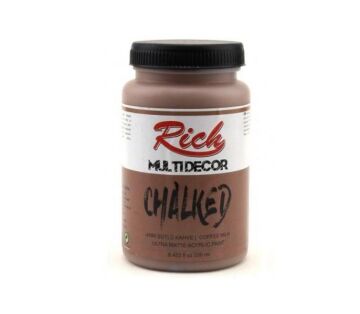 Rich Multi Decor Chalked Akrilik Boya 250ml. 4584 SÜTLÜ KAHVE