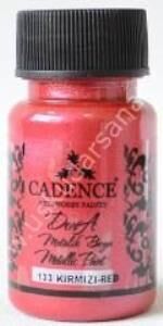 Cadence Dora Metalik Boya 50ml 133 Red