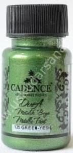 Cadence Dora Metalik Boya 50ml 135 Green