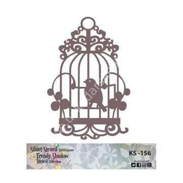 Cadence Siluet Trendy Shadow Stencil KS-156