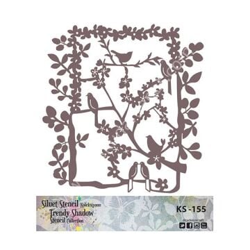 Cadence Siluet Trendy Shadow Stencil KS-155