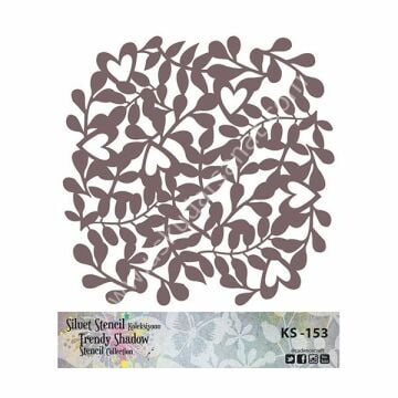 Cadence Siluet Trendy Shadow Stencil KS-153