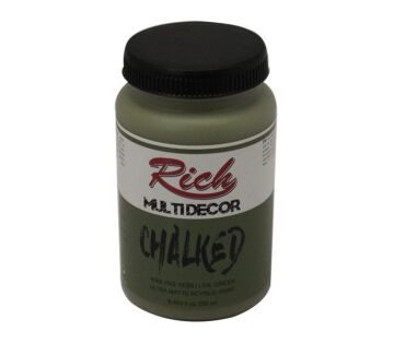 Rich Multi Decor Chalked Akrilik Boya 250ml. 4568 YAĞ YEŞİLİ