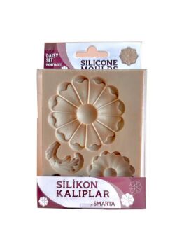 Smarta Silikon Kalıplar Papatya Seti 3041