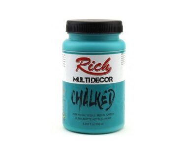 Rich Multi Decor Chalked Akrilik Boya 250ml. 4566 ROYAL YEŞİL