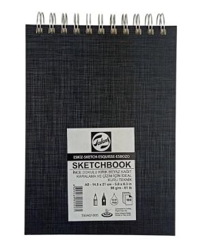 Talens Eskiz Defteri A5 Spiralli 90 Gr. 100 Yaprak 