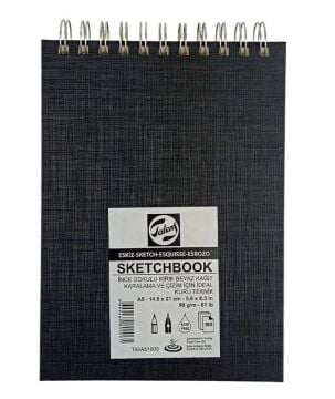Talens Eskiz Defteri A5 Spiralli 90 Gr. 100 Yaprak 