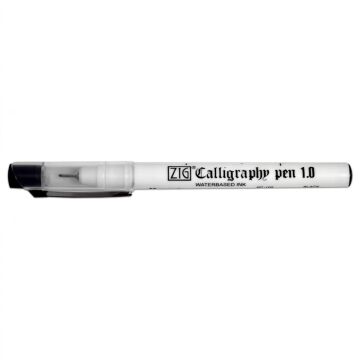 Zig Su Bazlı Arabic Kaligrafi Kalemi Eğik Uçlu 1 mm Siyah PC-100
