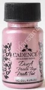 Cadence Dora Metalik Boya 50ml 143 Gül Kurusu
