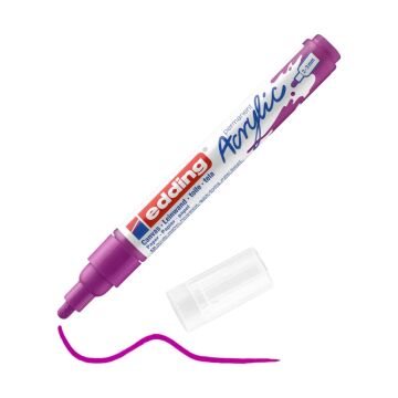 Edding 5100 Orta Uçlu Akrilik Markör - Orman Meyvesi - 2-3 Mm’Lik Yuvarlak Uç