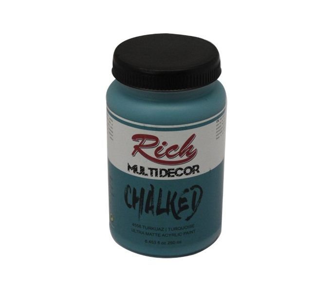 Rich Multi Decor Chalked Akrilik Boya 250ml. 4558 TURKUAZ