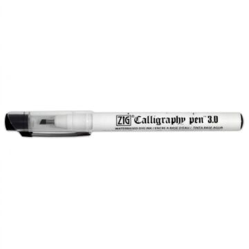 Zig Su Bazlı Arabic Kaligrafi Kalemi Eğik Uçlu 3 mm Siyah PC-300