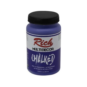 Rich Multi Decor Chalked Akrilik Boya 250ml. 4556 ULTRAMARİNE