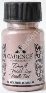 Cadence Dora Metalik Boya 50ml 147 Antik Pembe
