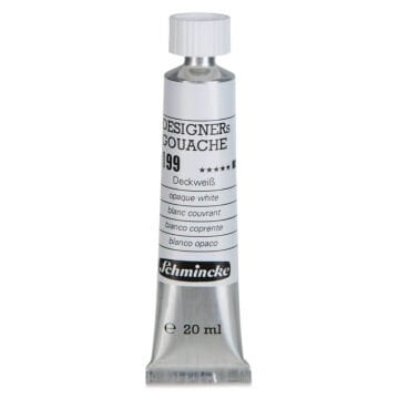 Schmincke HKS Designers Guaj Boya 20 ml Permanent White 199