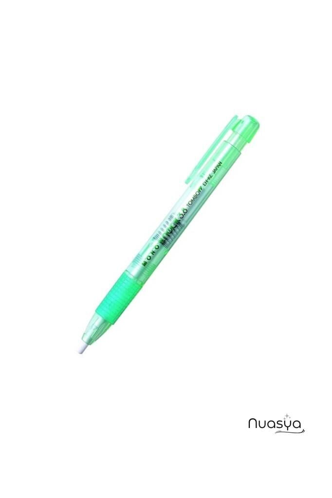 Tombow Mono Knock 3.8mm Kalem Silgi Şeffaf Yeşil