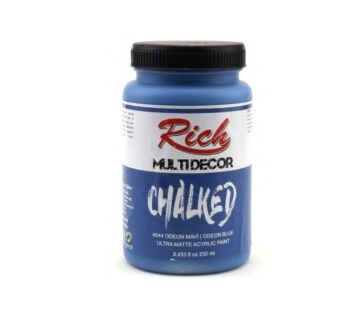 Rich Multi Decor Chalked Akrilik Boya 250ml. 4544 ODEON MAVİ