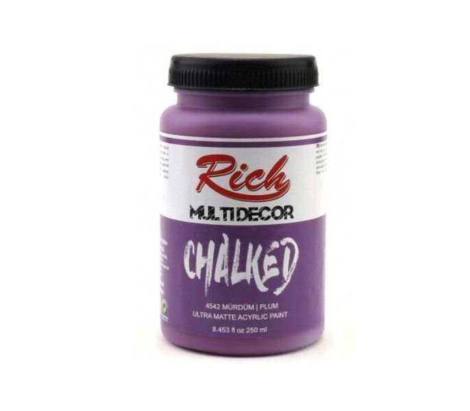 Rich Multi Decor Chalked Akrilik Boya 250ml. 4542 MÜRDÜM