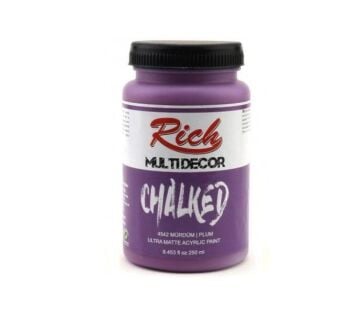 Rich Multi Decor Chalked Akrilik Boya 250ml. 4542 MÜRDÜM
