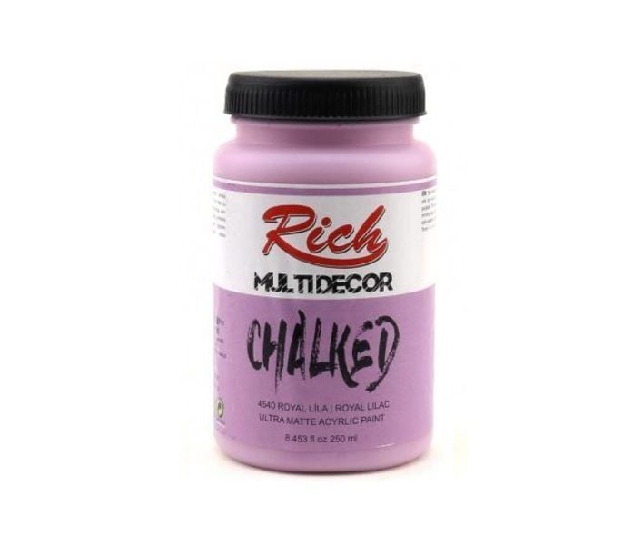 Rich Multi Decor Chalked Akrilik Boya 250ml. 4540 ROYAL LİLA