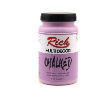 Rich Multi Decor Chalked Akrilik Boya 250ml. 4540 ROYAL LİLA