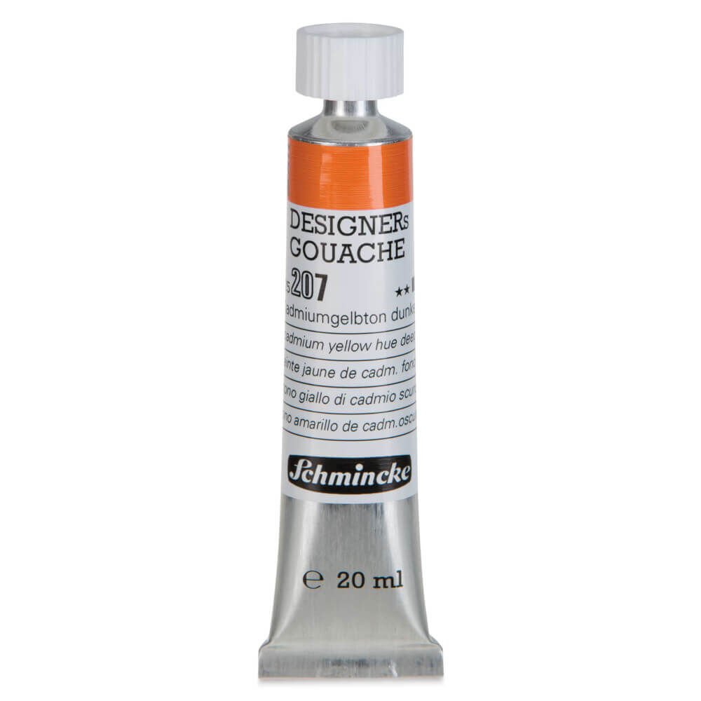 Schmincke HKS Designers Guaj Boya 20 ml Cadmium Yellow Hue Deep 207