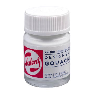 Talens Extra-Fine Designer Guaj Boya 16 ml White 100