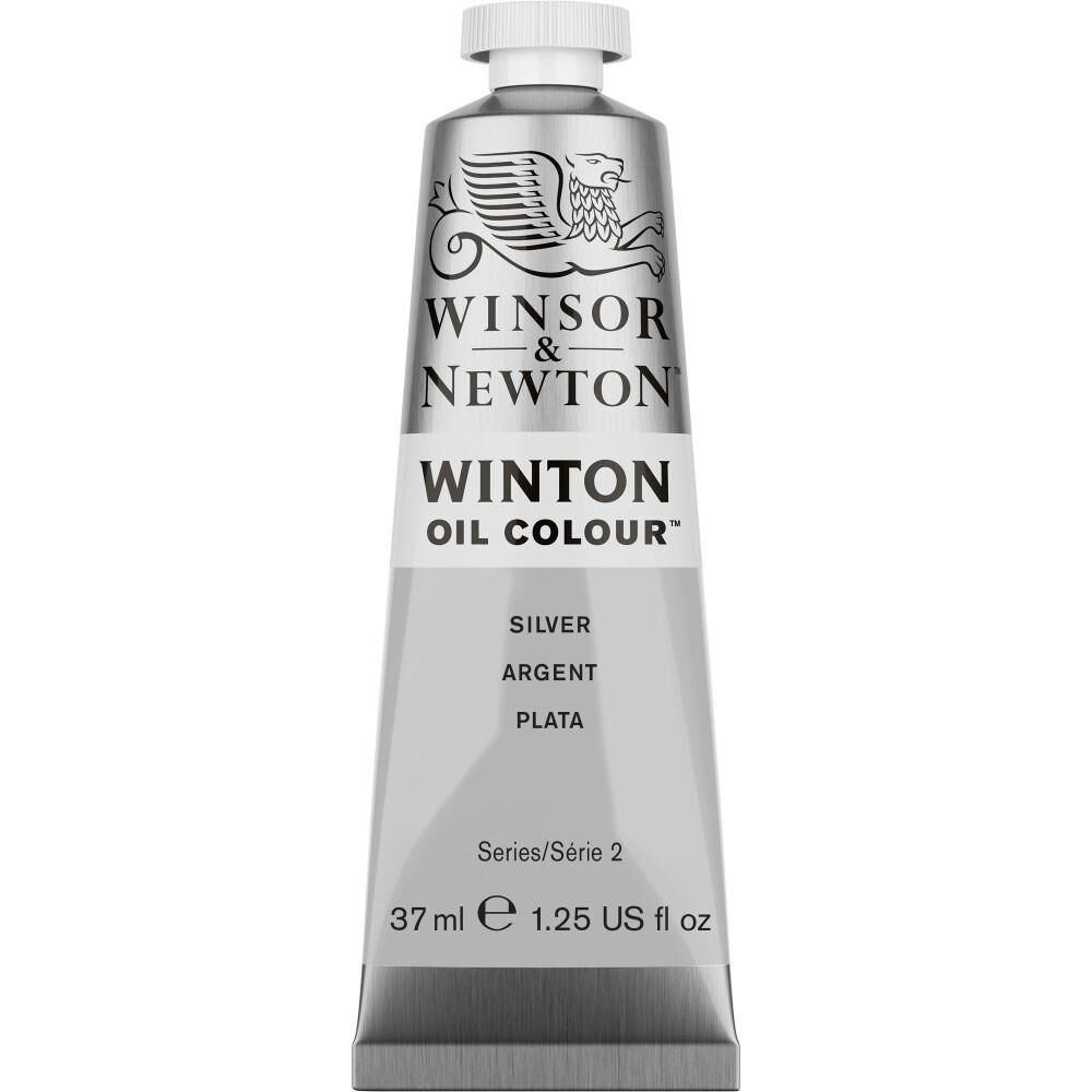 Winsor & Newton Winton Yağlı Boya 37 ml Silver 617