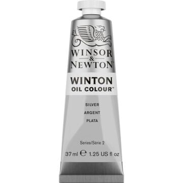 Winsor & Newton Winton Yağlı Boya 37 ml Silver 617
