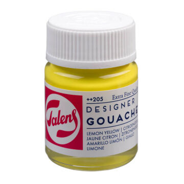 Talens Extra-Fine Designer Guaj Boya 16 ml Lemon Yellow 205
