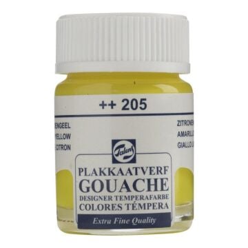 Talens Guaj Boya Cam Şişe 16ml 205 Lemon Yellow